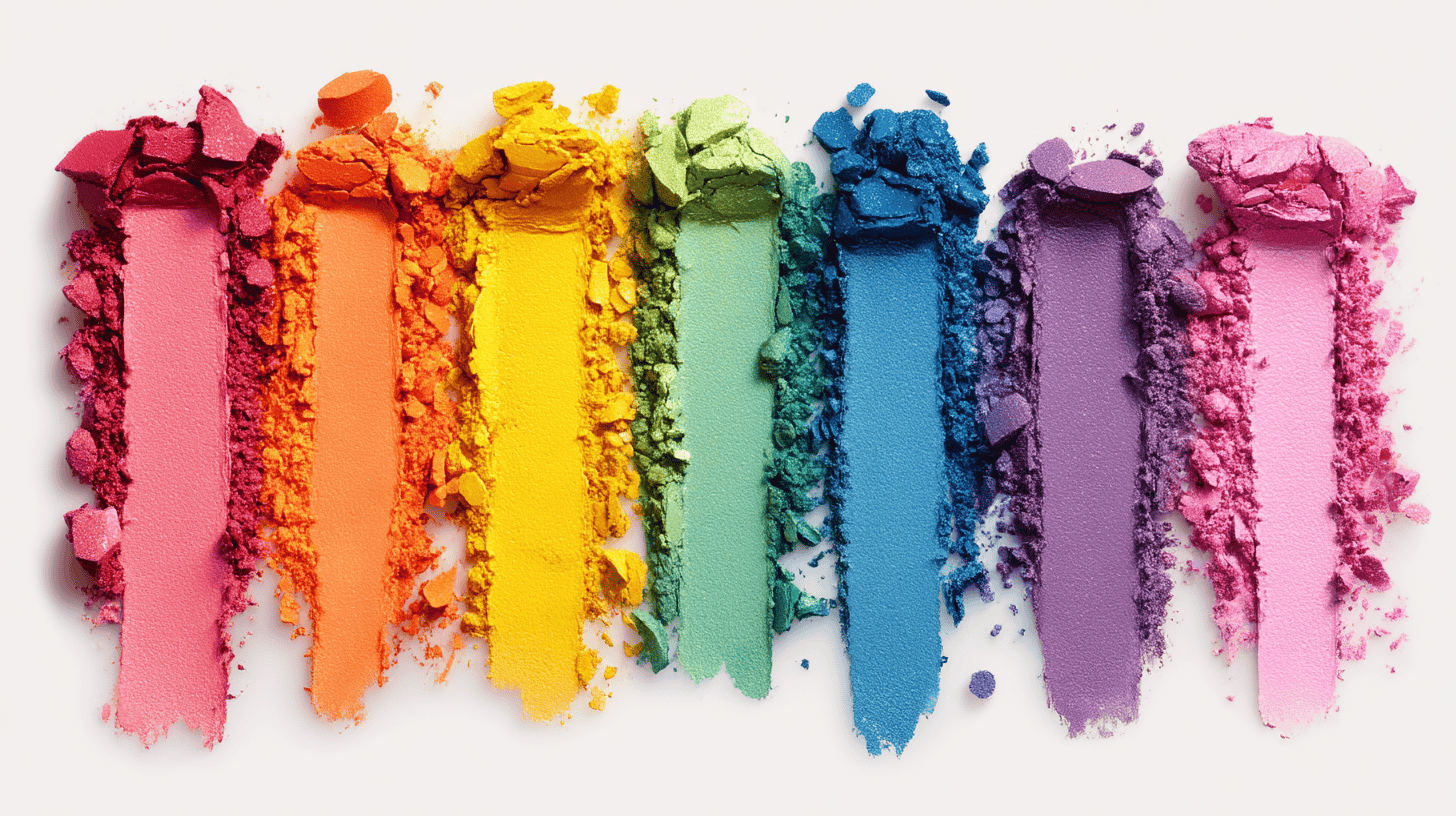 An artist designing a color palette for a brand.