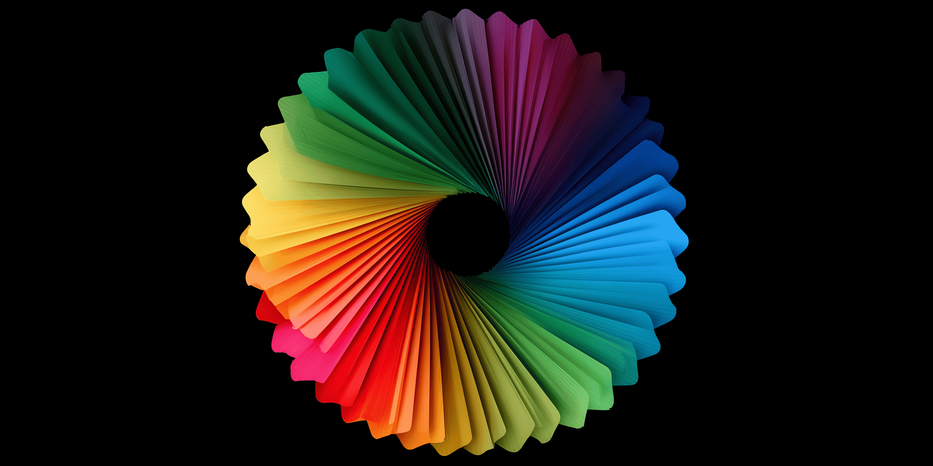 A collage of cultural symbols, each representing a different color meaning.