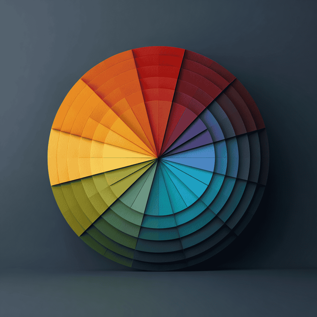 A brain glowing with different colors, representing psychological effects.